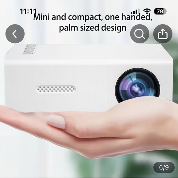 Portable Projector - Picture 3 of 6